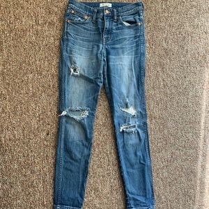 Madewell 9” High Riser Skinny